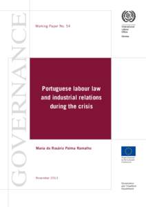 GOVERNANCE  Working Paper No. 54 Portuguese labour law and industrial relations