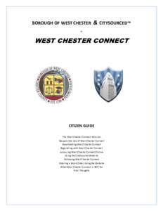 BOROUGH OF WEST CHESTER  & CITYSOURCED™ =