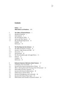 jV  Contents Preface XIII Abbreviations and Notations XIX 1