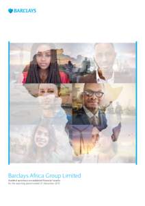 Barclays Limited BarclaysAfrica AfricaGroup Group Limited