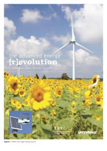 the advanced energy  [r]evolution A SUSTAINABLE ENERGY OUTLOOK FOR JAPAN  EUROPEAN RENEWABLE