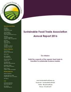 ood Trade A F Sustainable Food Trade Association le