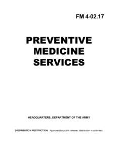 FM[removed]PREVENTIVE MEDICINE SERVICES
