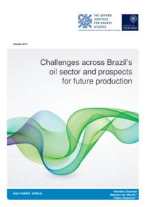 OctoberChallenges across Brazil’s oil sector and prospects for future production