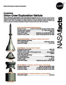 Manned spacecraft / Project Constellation / Exploration of the Moon / Space Launch System / Constellation program / Orion / Ares V / Space Shuttle program / Earth Departure Stage / Spaceflight / Space technology / Human spaceflight