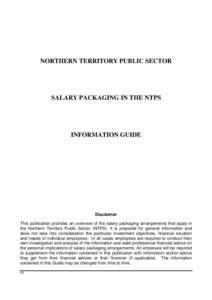 NORTHERN TERRITORY PUBLIC SECTOR