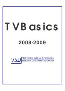 TVBasics T V Ba s i c s9  TABLE OF CONTENTS