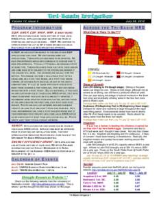 Tri-Basin Irrigator  Volume 12, Issue 6 PROGRAM INFORMATION