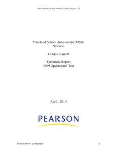 Microsoft Word[removed]MSA Science Tech Report v2.doc