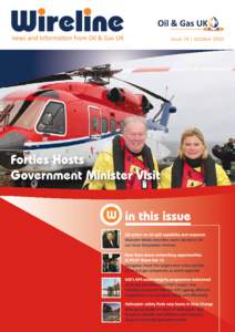 issue 14 | october 2010  Welcome The common thread running throughout this edition of Wireline would seem to be leadership. Leadership is shown in our news story about Step Change in Safety’s initiative to promote bes