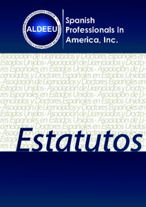 SPANISH PROFESSIONALS IN AMERICA, INC