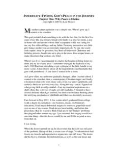 Microsoft Word - Book Chapter 1 - Why Peace is Elusive.doc