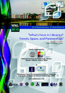 BACKGRO UND BACKGROUND Creating a vibrant and sustainable library ecosystem requires that librarians and libraries adapt, change, and innovate to stay relevant to users and home institutions. What are the current trends