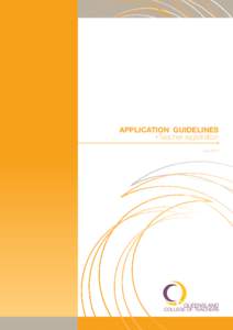 APPLICATION GUIDELINES • Teacher registration July 2013 GUIDELINES to completing the Application for