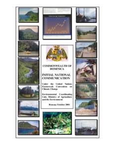 COMMONWEALTH OF DOMINICA INITIAL NATIONAL COMMUNICATION Under the United Nations