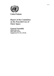 Space law / Committee / Space Generation Advisory Council / Dumitru Prunariu / Politics / Government / United Nations Office for Outer Space Affairs / United Nations Committee on the Peaceful Uses of Outer Space / Spaceflight / United Nations General Assembly