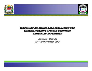 Microsoft PowerPoint - Tanzania 15 Nov 2012.ppt