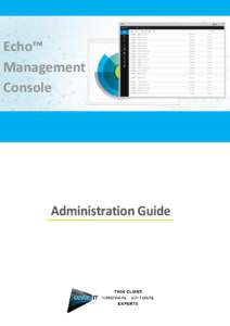 Echo™ Management Console Administration Guide
