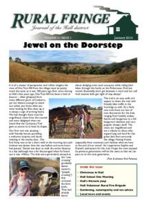 VOLUME 21 ISSUE 1	  January 2014 Jewel on the Doorstep