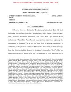 Microsoft Word - DOCS-CHAMBERS-#31834-v3-Ruling_Granting_Preliminary_Injunction_(Garden_District).docx