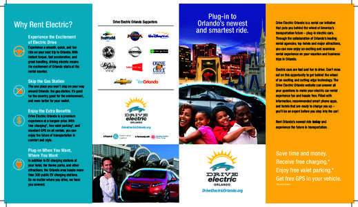 Drive Electric Orlando Supporters  Why Rent Electric? Experience the Excitement of Electric Drive