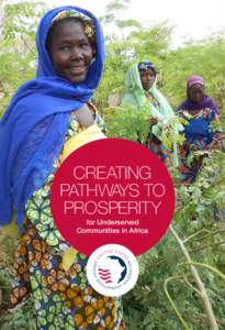 CREATING PATHWAYS TO PROSPERITY for Underserved Communities in Africa