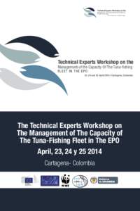Technical Experts Workshop on the Management of the Capacity Of The Tuna-fishing FLEET IN THE EPO 23, 24 and 25 April 2014 I Cartagena, Colombia