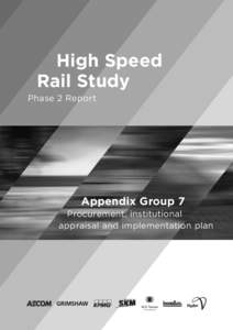 High Speed Rail Study Phase 2 Report Appendix Group 7