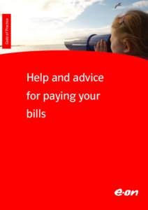 Code of Practice  Help and advice for paying your bills