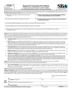 Form 4506-T (Rev. August 2014)