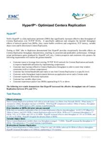 Microsoft Word - Centera_HyperIP Solutions Brief Ver 03.doc