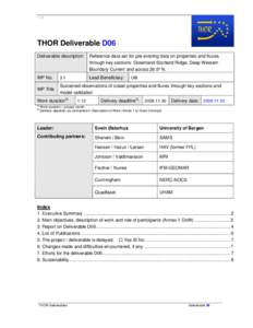 Microsoft Word - THOR Deliverable_D06_WP3.1_2009-11-30_Svein Osterhus.doc