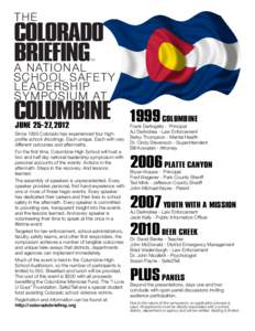 Colorado Briefing at Columbine