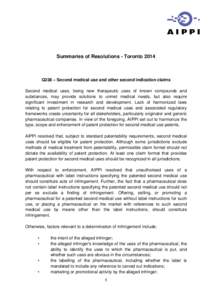 Microsoft Word - Summaries of Resolutions Toronto 2014_Final_131014.docx