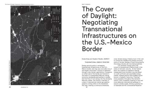 The Cover of Daylight: Negotiating Transnational Infrastructures ...  NIGHT: PASSAGES The Cover of Daylight: