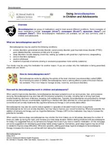Microsoft Word - Benzodiazepines medication information - May 2013.doc