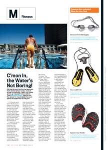 Speedo Not Included: Gear for the Pool Fitness  Barracuda HydroBat Goggles