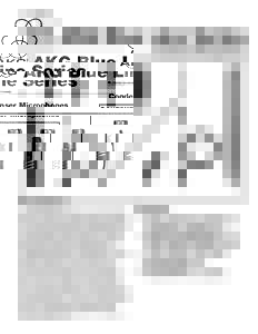 AKG Blue Line Series Condenser Microphones CK 97-CVR  CK 97-C
