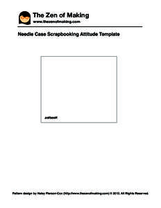 Needle_Case_Scrapbooking_Attitude_Template