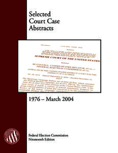 Court Case Abstracts, June 2004
