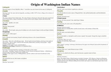 Microsoft Word - Native America Place Names of WA State