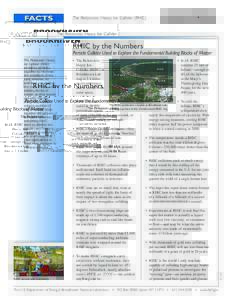 FACTS  The Relativistic Heavy Ion Collider (RHIC) RHIC by the Numbers