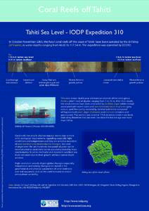 Marine geology / Oceanography / Physical geography / ECORD / Integrated Ocean Drilling Program / Coral reef / Reef / Porites / International Ocean Discovery Program / Coral / Ocean Drilling Program / Halimeda
