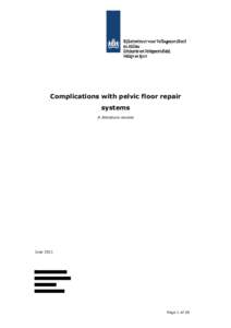 Microsoft Word - Complications with pelvic floor repair systemsV5.doc