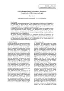 Didaktik der Physik Frühjahrstagung Augsburg 2003 Farben-Helligkeits-Diagramme offener Sternhaufen Ein schulisches CCD-Fotometrie-Projekt Peter Stinner