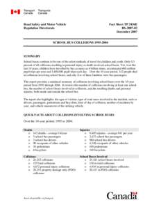 Microsoft Word - TP 2436 RS2007-02 School bus collisions E v5.doc