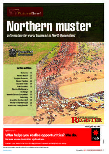 Northern muster Information for rural business in North Queensland Welcome Market Report Spyglass Research