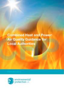 CHP Combined Heat and Power: Air Quality Guidance for Local Authorities  About Environmental Protection UK
