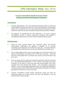 CPD Information Sheet (Nov 2014)