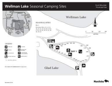 Duck Mountain Provincial Park Wellman Lake Seasonal Camping Sites Swan River